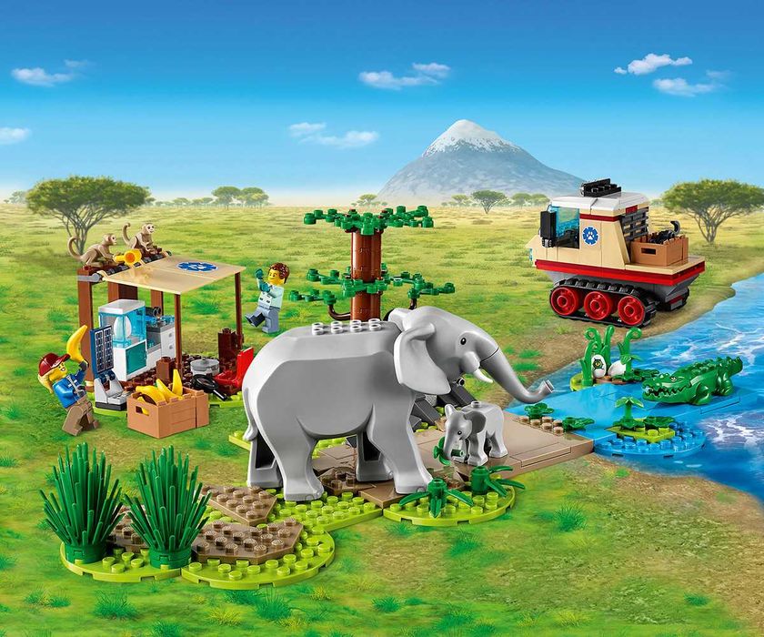 НОВО LEGO City Wildlife 60302 - Спасителна операция в дивото