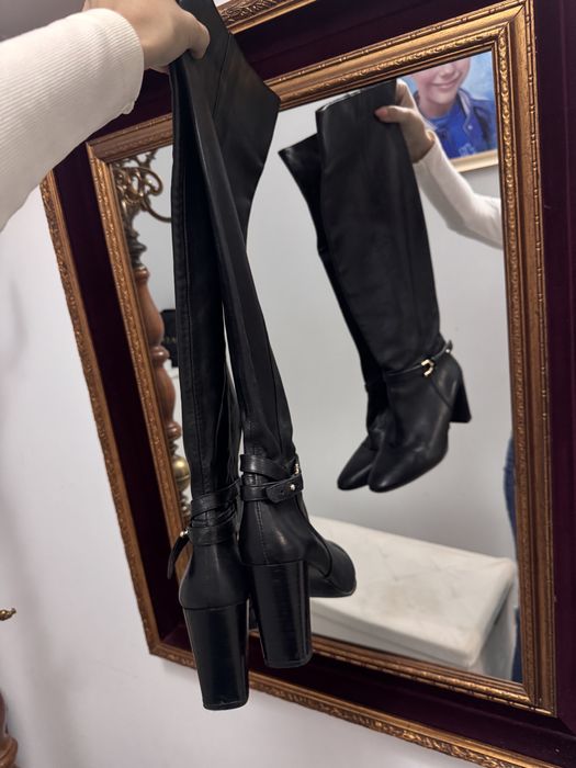 Cizme piele naturala Zara