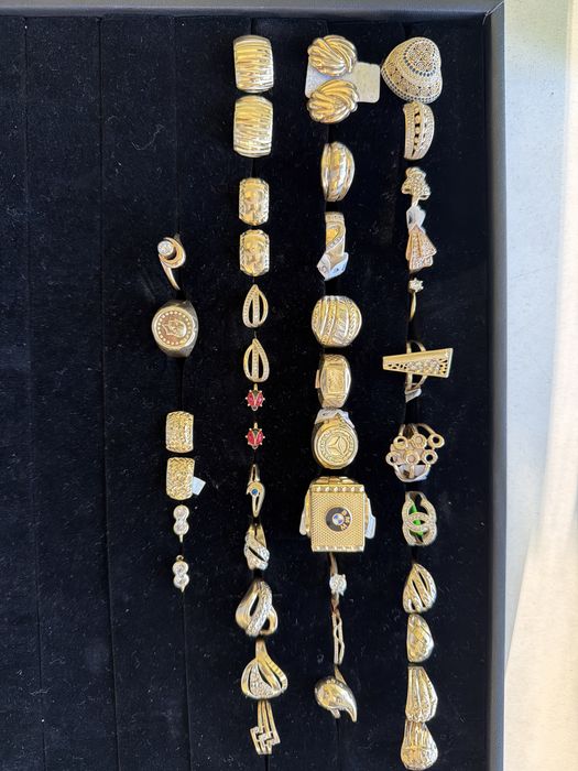 Златни Пръстени и обеци 160 лв . на грам