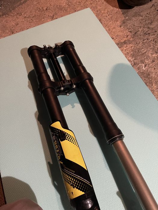 Шок 265мм двукорона вилка сър рон