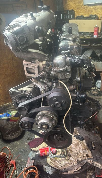 Двигатель на газель 4216 (сотка,) в сборе с навесным и компьютером