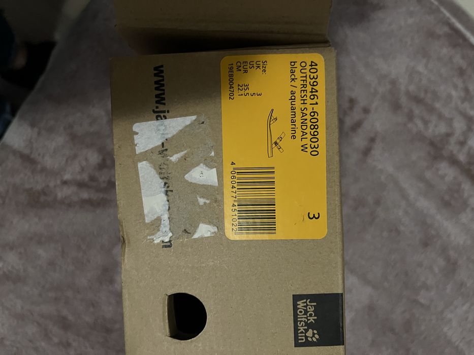 Сандали Jack Wolfskin 35