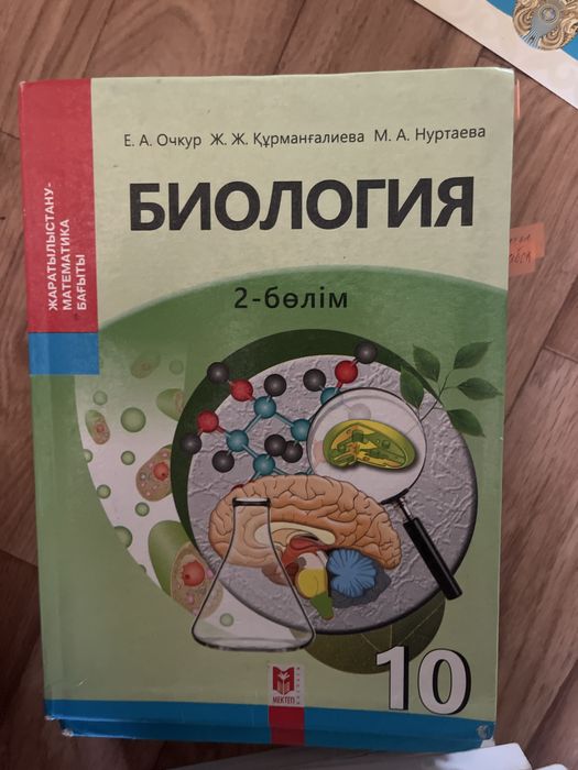 Китаптар, мектеп программасы бойынша ентга дайындык