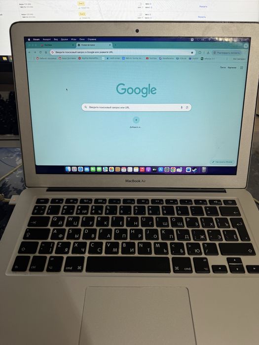 Macbook air2017 с памятью 128