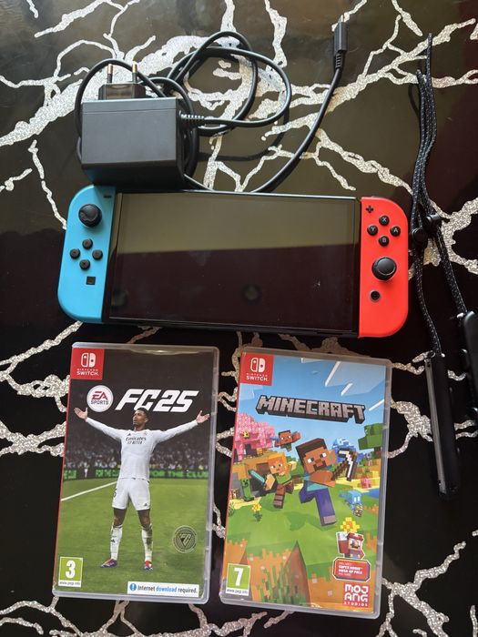 Nintendo Switch+ 2 игри