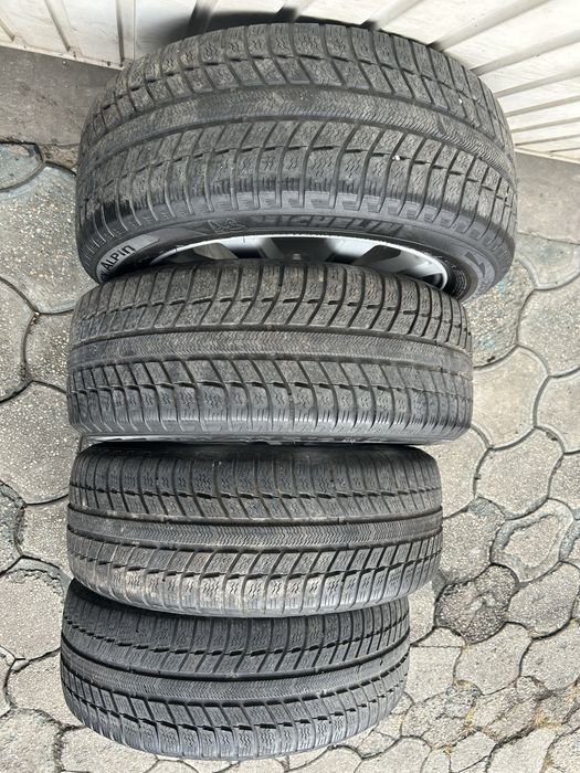 Jante aliaj 5x112mm, anvelope iarna 205/55 R16, VW, Audi, Seat, SKoda, Mercedes