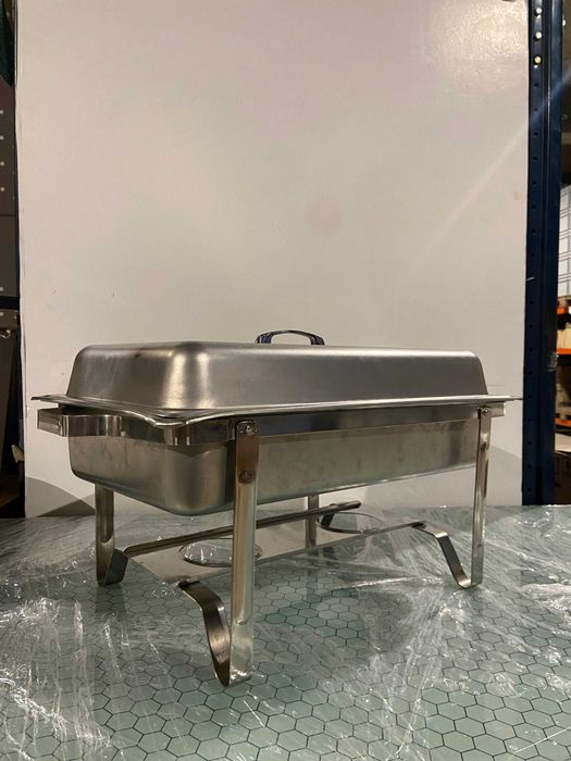 Бен-мари правоъгълно, сребристо 1/1 Gn