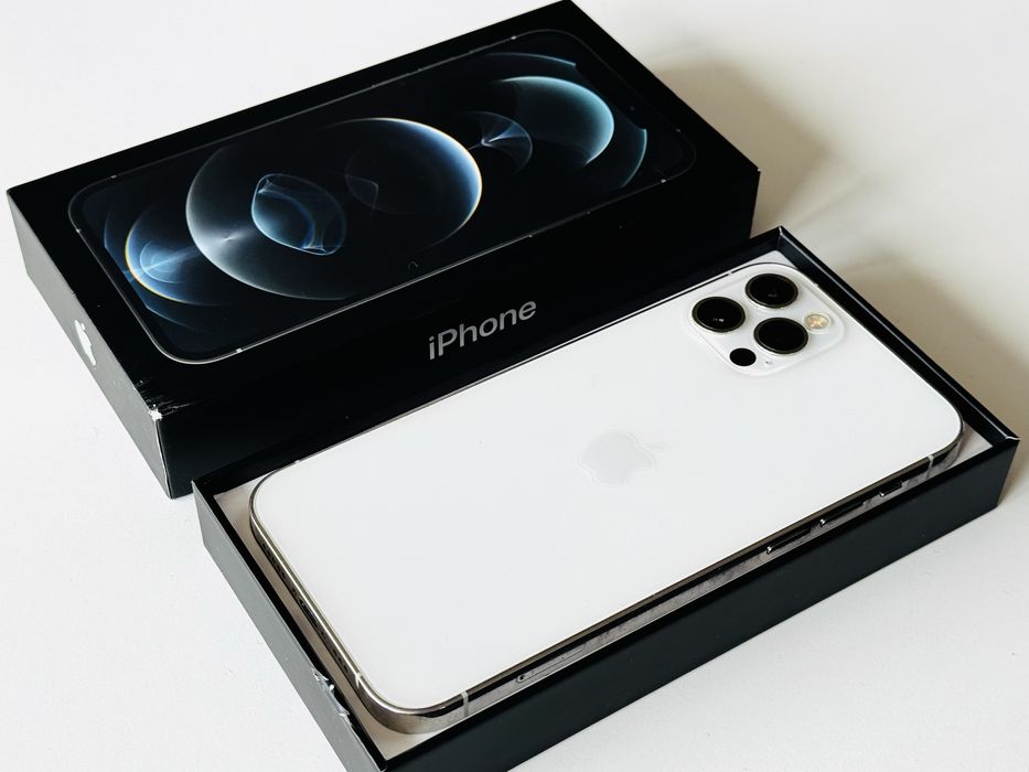 Iphone 12 Pro 256GB Silver 100% Батерия! Гаранция 6 месеца