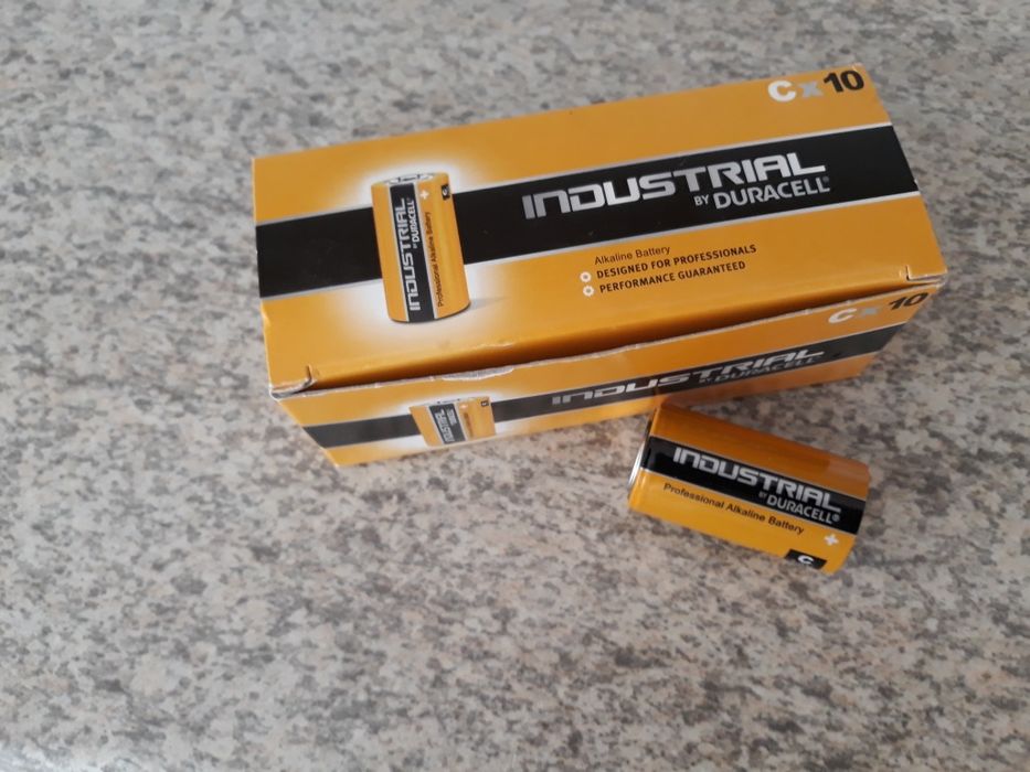 Батерия DURACELL Industrial, размер С, 10 бр.