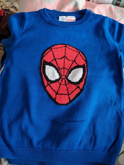 Детски пуловер Спайдърмен