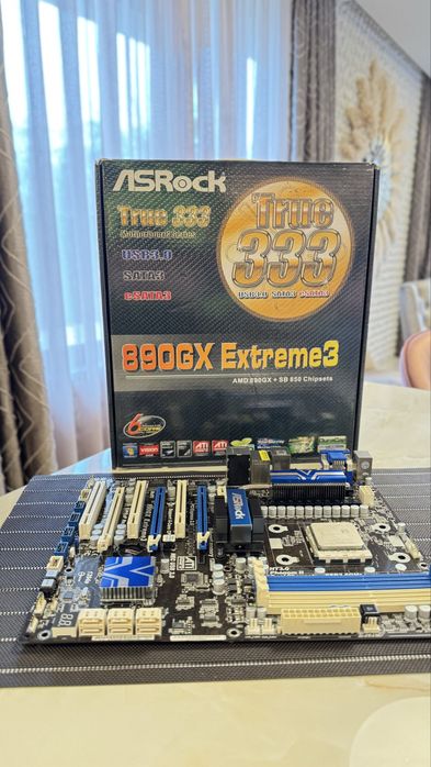 Дъно / ASRock  890GX Extreme3 плюс процесор Pheonom 2 x6
