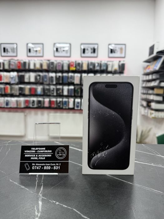 iPhone 15 Pro Max | 256Gb | NOU | Sigilat | Garantie | phonelab.ro