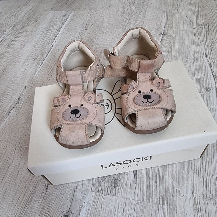 Sandale din piele bebe Lasocki