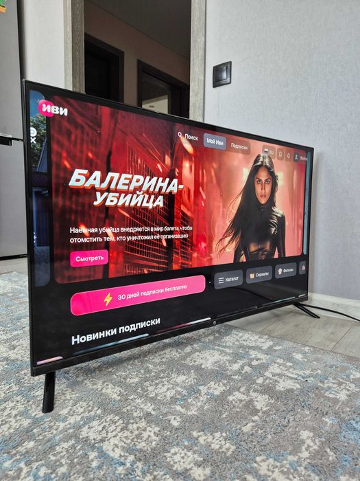 СМАРТ ТВ 107см голосовой вайфай