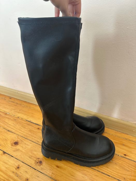 Дамски ботуши черни