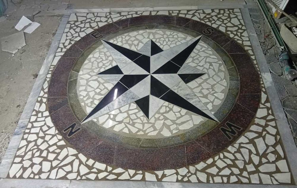 Устройство мозаичных полов