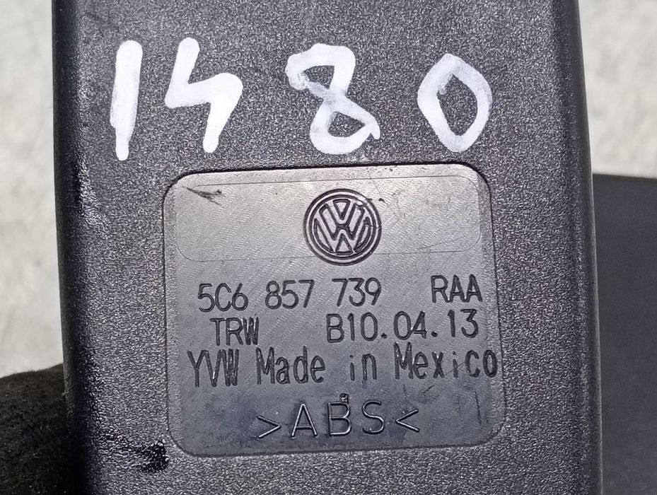 Pretensioner 5C6857739 Volkswagen Jetta 6 (2010 - 2014) 1.6 tdi CAYC