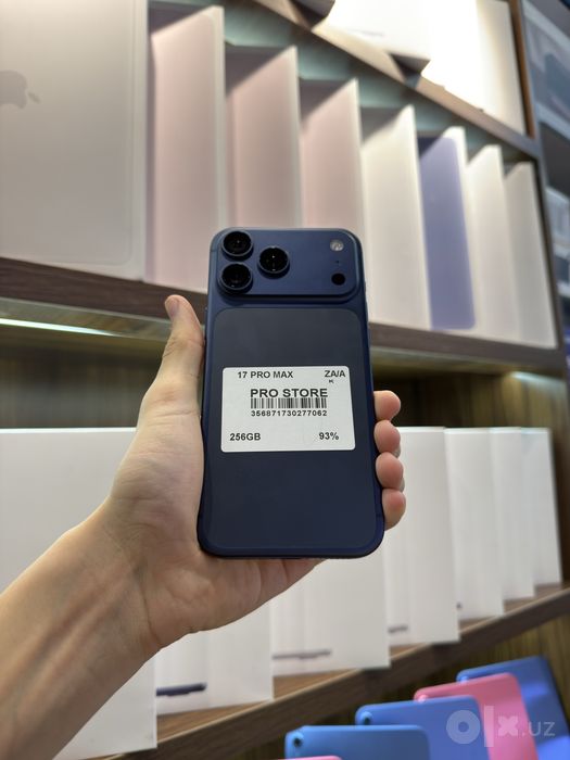 iphone 17 pro max naxtka va nasiya savdoga