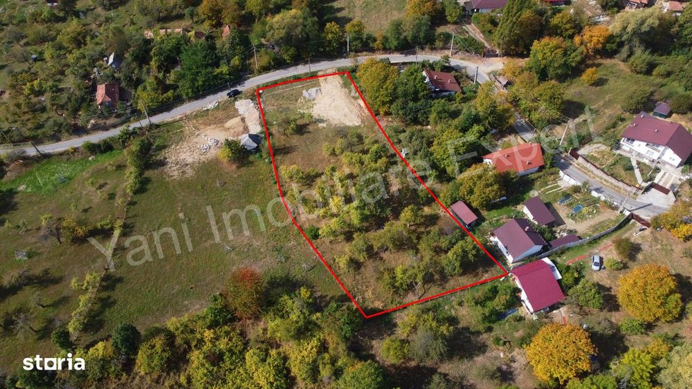 Teren de vânzare în comuna Valea Danului, județ Argeș.