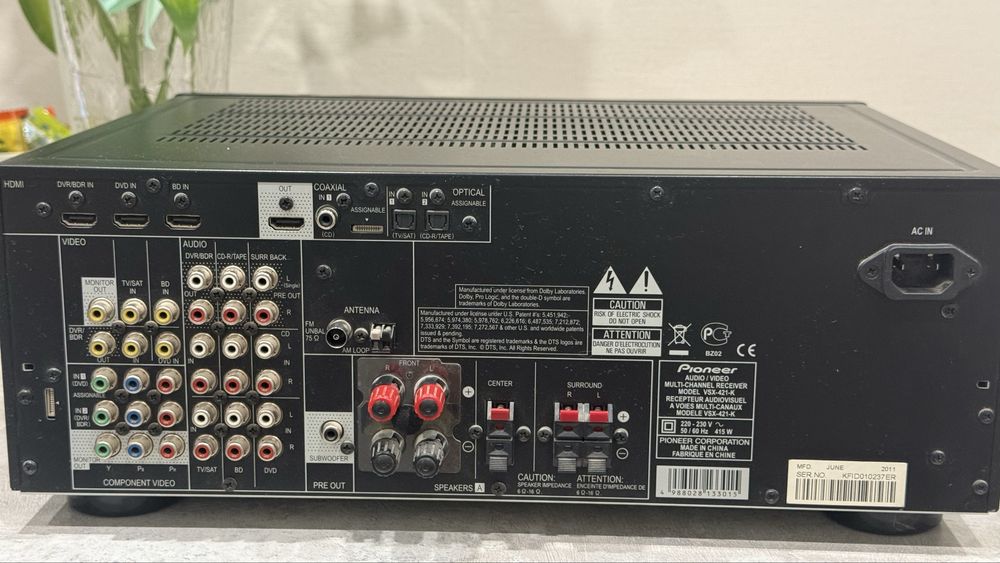 AV-ресивер Pioneer VSX-421-K