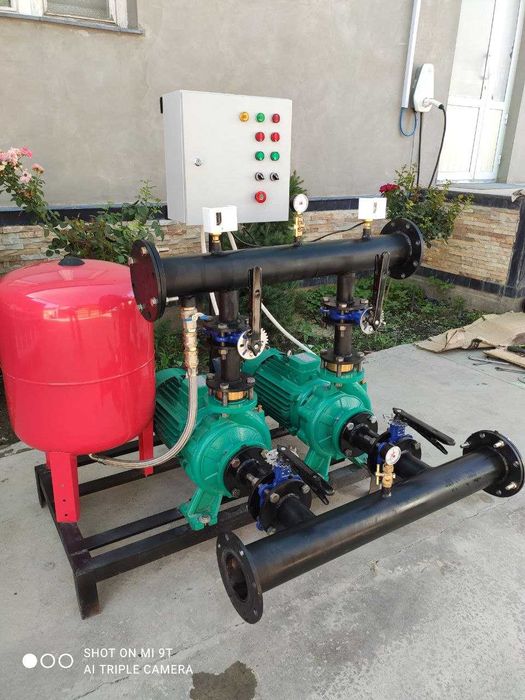 Пожарная насосная станция.