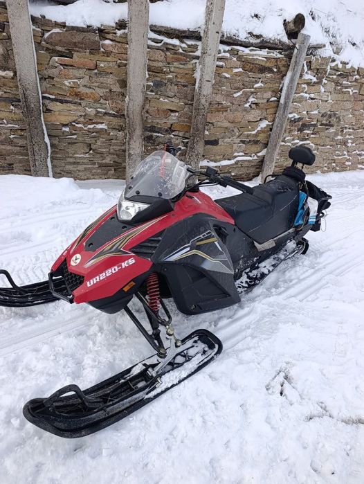 Снегоход в идеальном состоянии