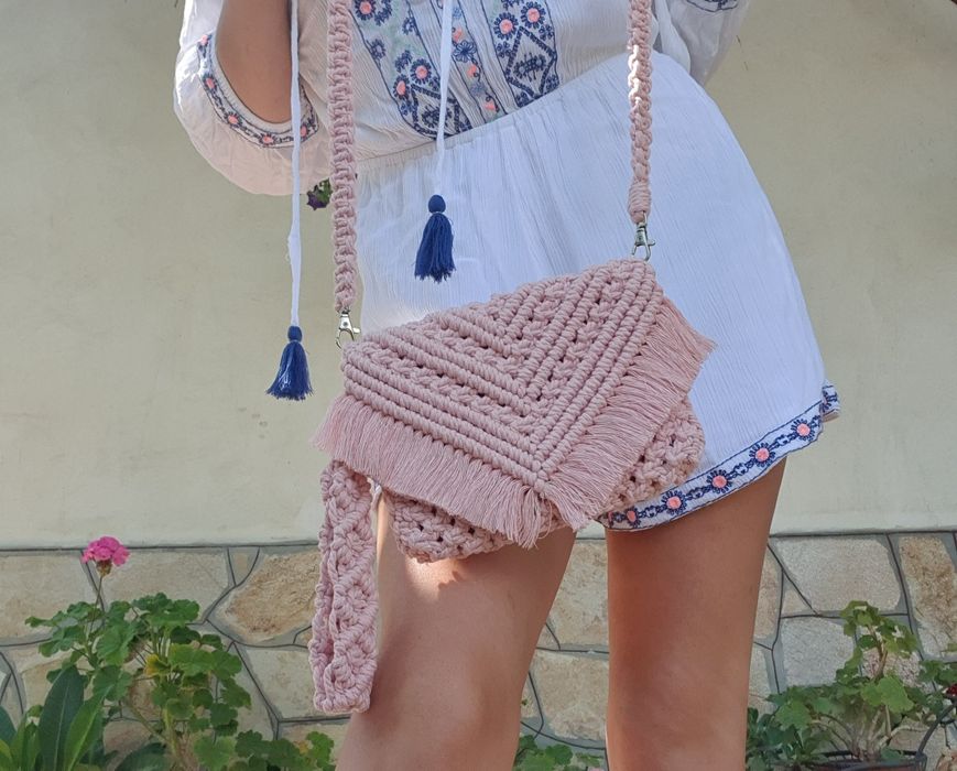 Чанти ръчна изработка / Макраме чанти /Бохо стил / Плетени чанти