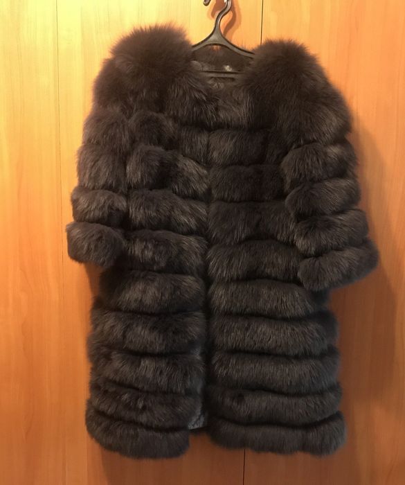 Шуба-трансформер песец натуральный СРОЧНО