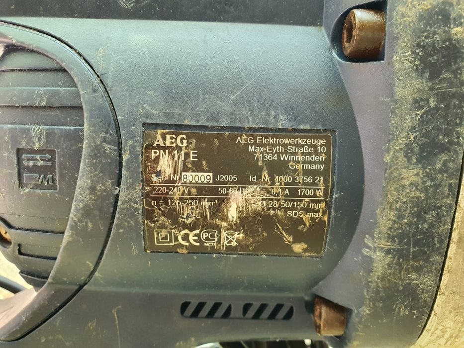 Ciocan rotopercutor profesional SDS-Max + dalta si burghiu