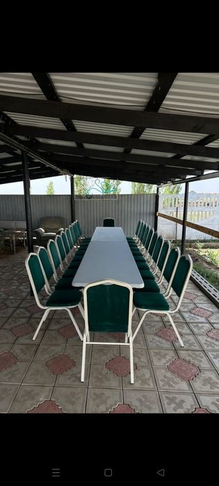 Аренда стола и стулья