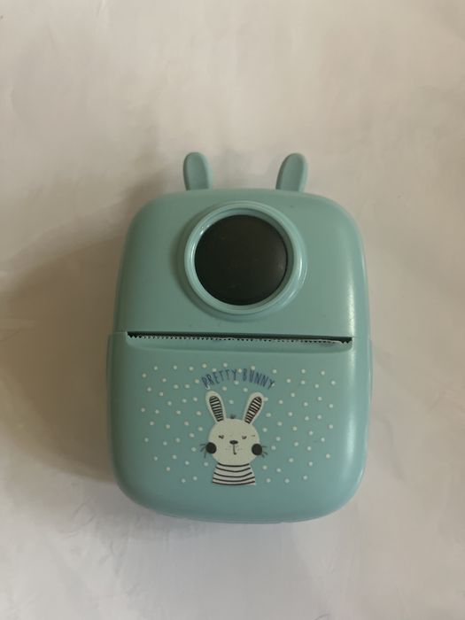 Мини-принтер Miniprinter x7 голубой за 3500тг