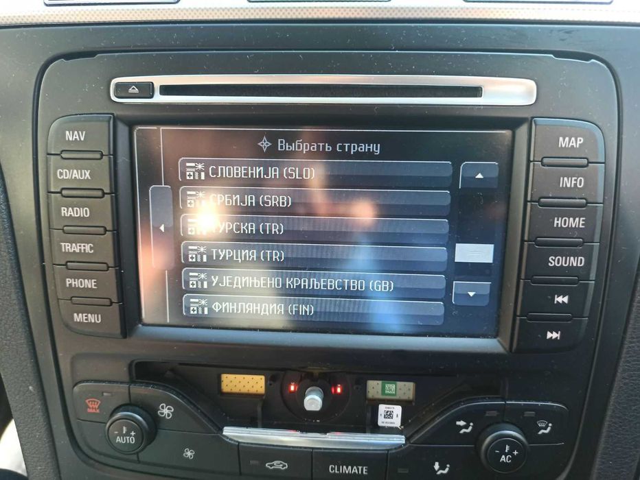 ФОРД 2022 SD карта за навигация FORD MCA ъпдейт map BG Турция  Mondeo