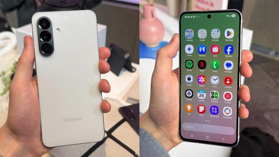 Samsung A56 256ГБ Белый