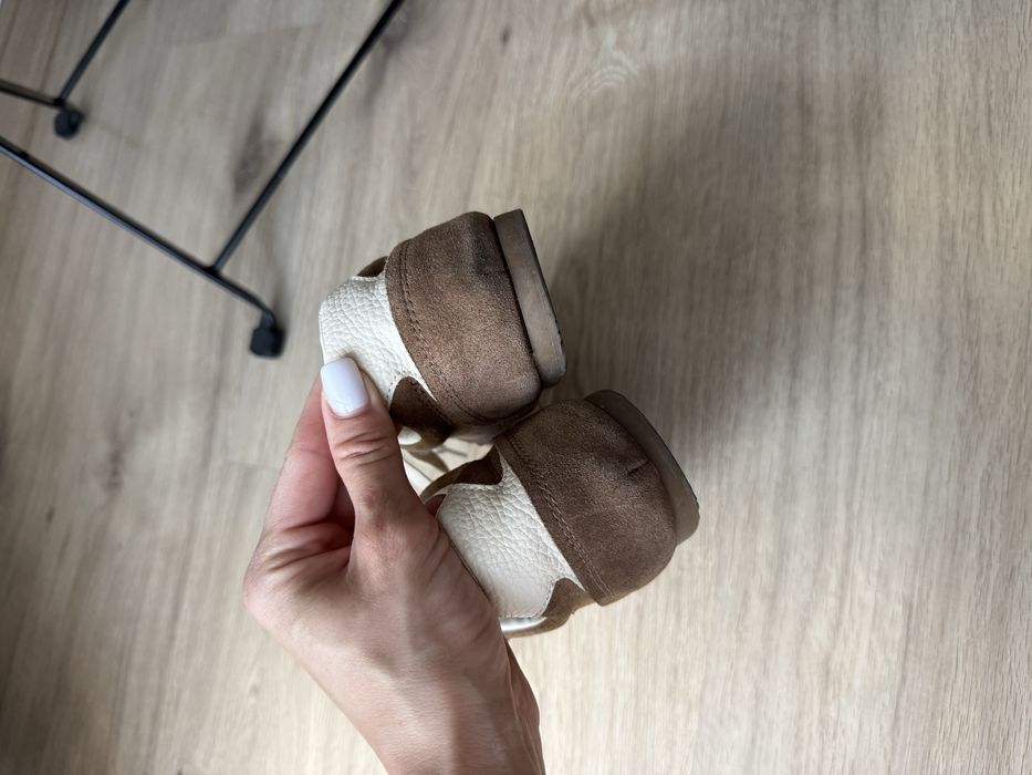 Кецове zara от естествена кожа р.38