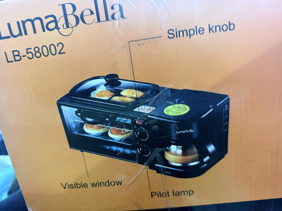 Новый печка и кофеварка 4 в 1