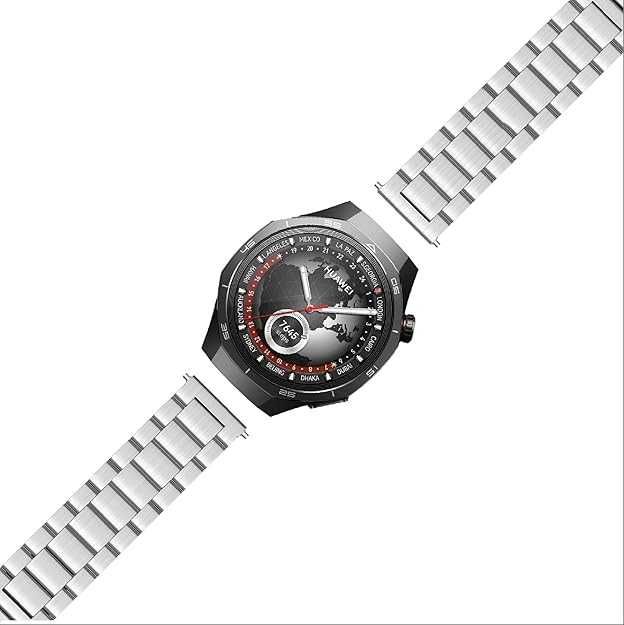 Метална Стоманена Верижка за часовник Huawei Watch GT6 GT5 GT4 GT3 GT2
