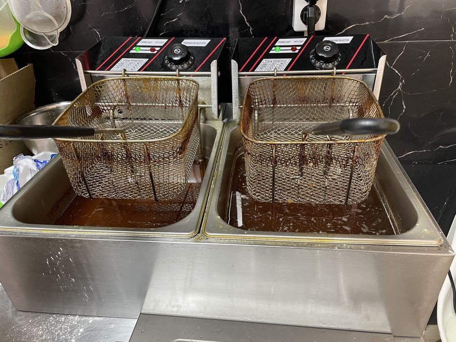 Фритюрница BACKERCRAFT EF-82 серебристый