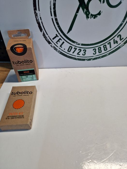 Promo Tubolito + kit pana camera bicicleta Road, CX Gravel, 27.5 si 29