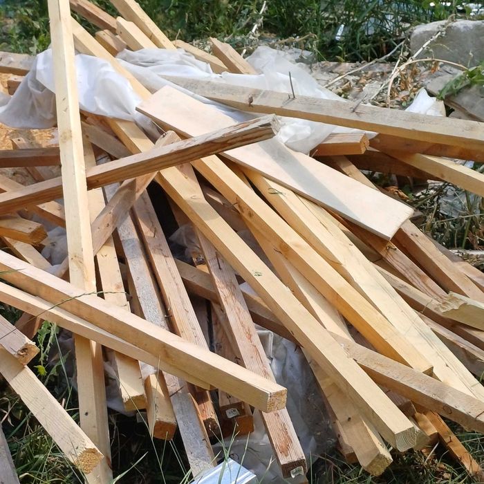 Брус 4×5 разной длины