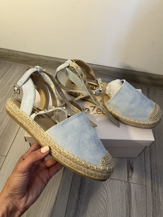 Espadrile Sandale Jeny Fairy - Deezee marime 37 ca noi