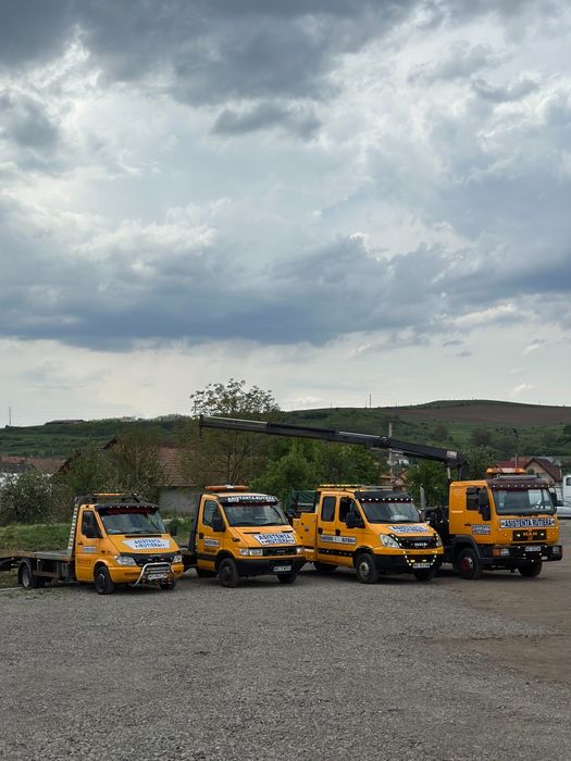 Asistenta rutiera/ Tractari auto, marfa, utilaje I Disponibilitate 24/