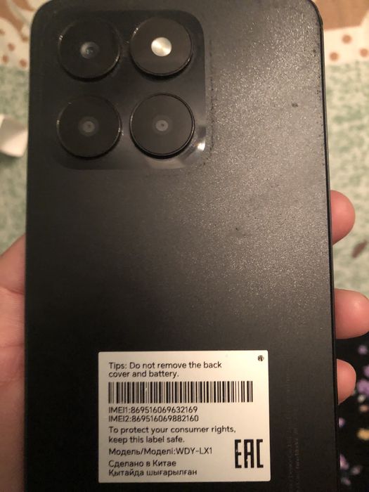 HONOR X6 a состояния хорошая