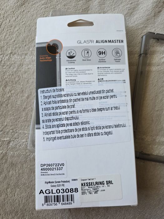 Pachet husa Spigen + folie sticla Spigen pt Samsung S21 FE