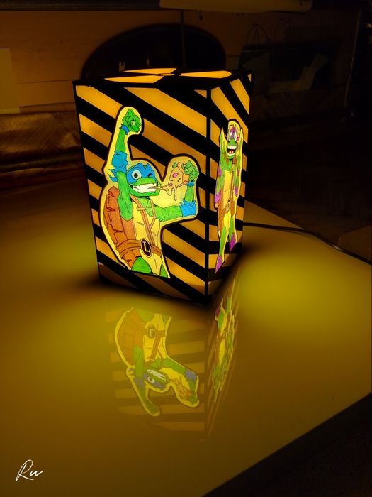 TMNT  Лампа декор