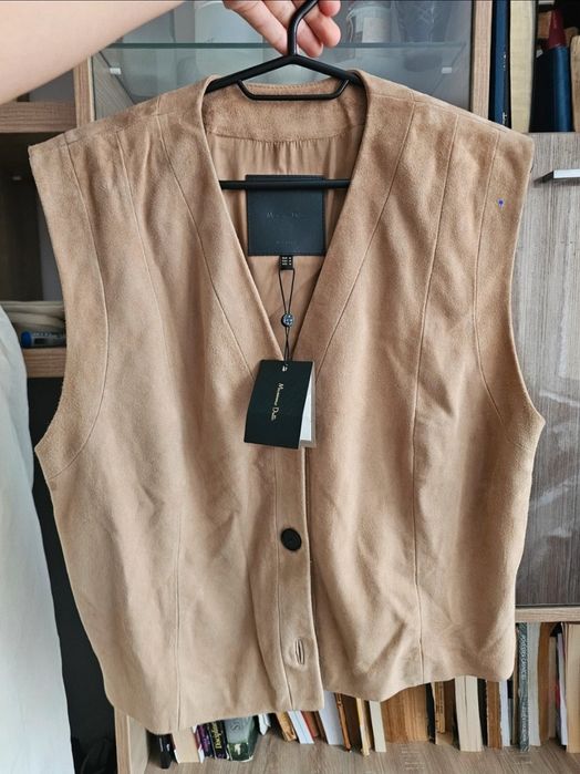 Vesta Massimo Dutti Piele intoarsa