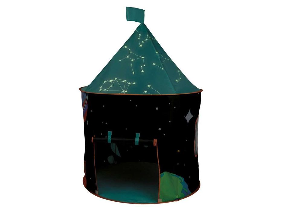 Детска Палатка за игра светеща в тъмното Розова Синя