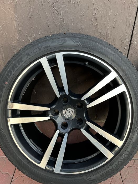 Кованные диски на Porsche Cayenne