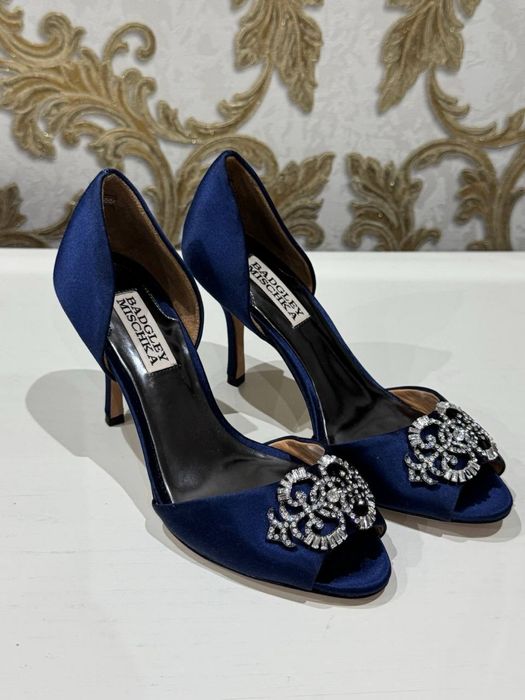 Вечерние Туфли Badgley Mischka, новые, 36 размер маломерят