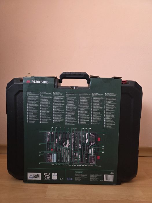 Trusa scule de mana Parkside 123 pcs