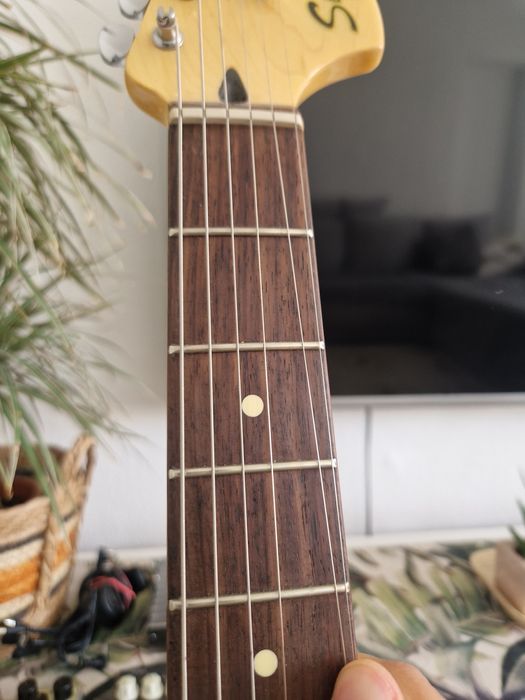 Vand Squier stratocaster partcaster 1997+Grif de Stratocaster Modified